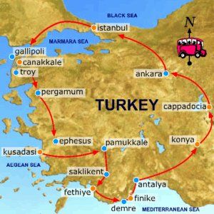 14 dias turquia tour