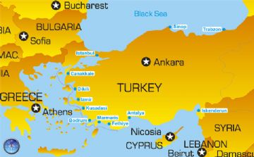 Turkey Map, Private Turkey Tour Map